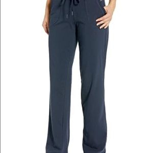 Danskin Women's Drawcord Athletic Pant, Midnight L